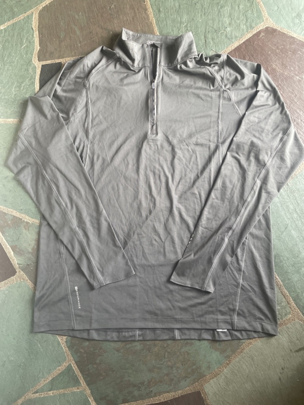 NWOT OGIO Grey Performance Quarter-Zip Pullover